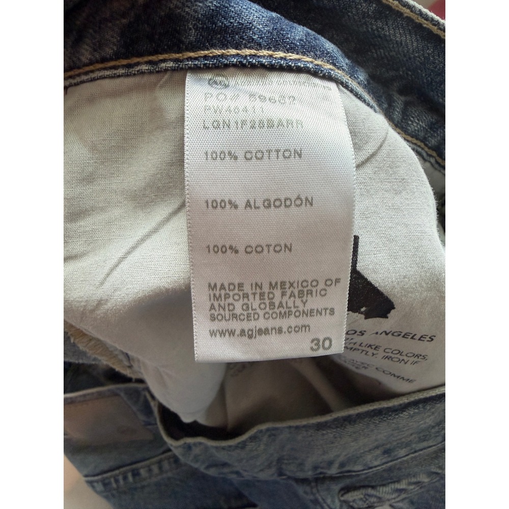 AG Adriano Goldschmied Hattie High-Rise Barrel Jeans 30 Minimalist Contemporary - Picture 9 of 9